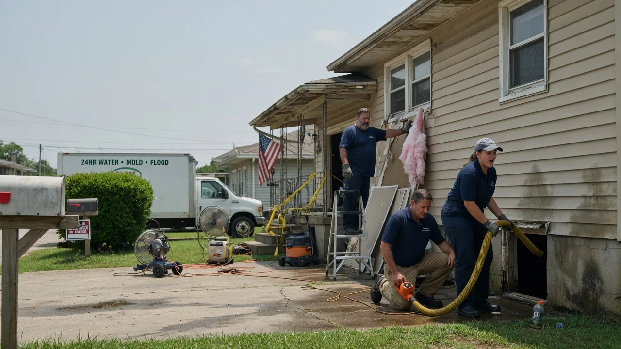 Water Damage Repair in Kieler, WI near me